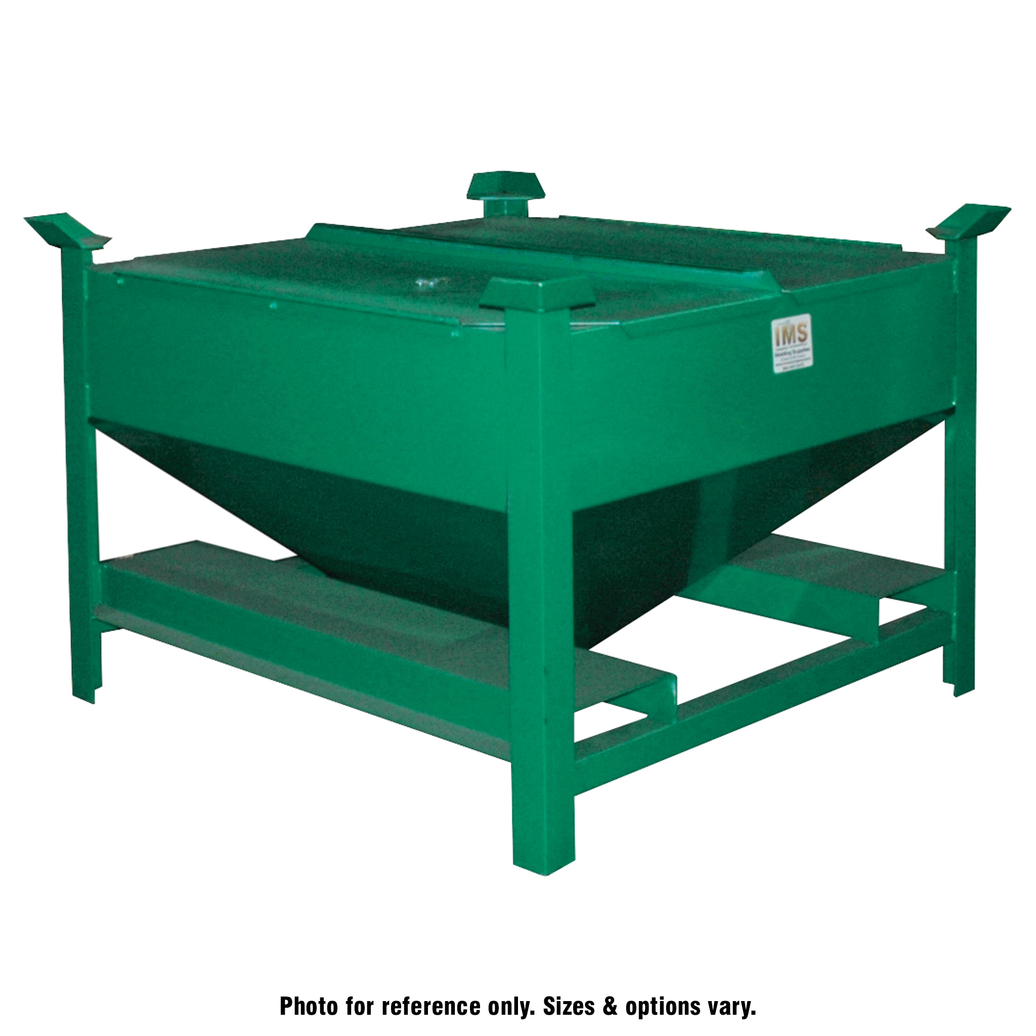 Mobile Storage Hopper, Heavy Duty 40 cu ft, 45 Degree Hopper Slope - Image 1
