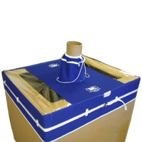 Gaylord Cover, Positive Pressure, 34" x 42", with 1 Port for 2" Diameter Wand/Probe