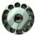 End Cap, Cincinnati, Vista, 55mm, 7.48″ OD, 12 Hole Bolt Pattern, 3.94″ Length, 60 Deg Included Angle