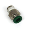 Push to Connect Tube Fitting, Connector, Male, 1/4″ OD Tube to 1/4″ NPT
