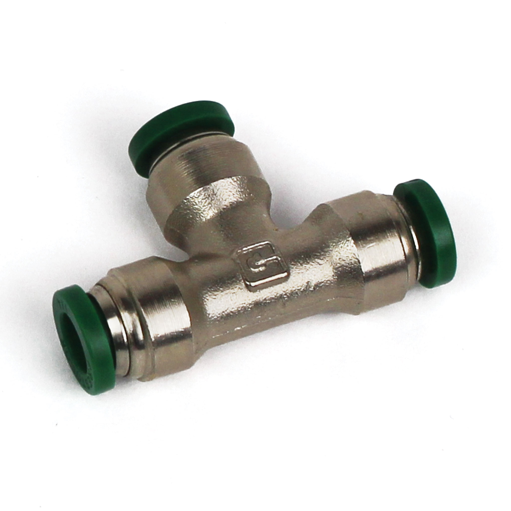 Push to Connect Tube Fitting, Union Tee, 3/8" OD Tube to 3/8" OD Tube - Image 2