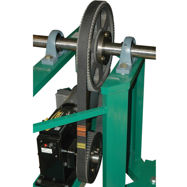 Corner Drum Tumbler Only, IMS Model TBD15, 1-1/2 hp Belt Drive
