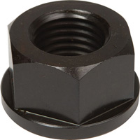 Hex Nut, Flanged, 1/2"-13 Thd, 7/8" Hex, 11/16" Thick, for T-Slot Bolts