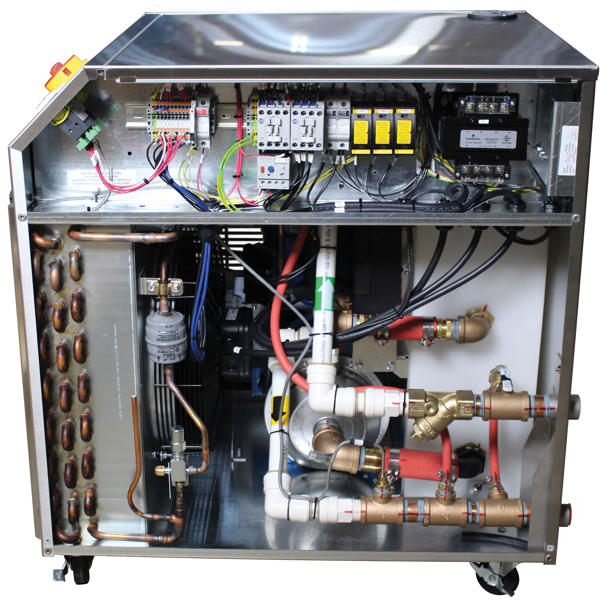 Chiller, J Series, 18000 Btu/hr 230/60/1 Volt, Includes Auto Water Fill, Complete with Casters. - Image 3