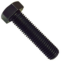 Mold Clamp Adjustment Bolt, Hex Head, 1"-8 Thread, 2.5" Long, 1.5" Hex 5/8" Head Thickness, Grade 5