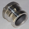 Cam & Groove Coupling, Type A 1-1/4″ Stainless Steel, Male Adapter x Female NPT Thread