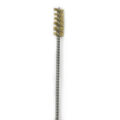 Brass Bristle, Power Driven (Single Spiral) Tube Brush, 3/8″ Brush Diameter, 12″ Length