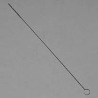 Brass Bristle Tube Brush, 1/16" Brush Diameter, 6" Length