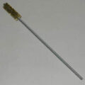 Brass Bristle, Power Driven (Double Spiral) Tube Brush, 3/4″ Brush Diameter, 12″ Length