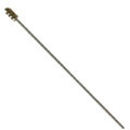 Tube Brush, Power Driven (Single Spiral), Brass Bristle, 1/2" Diameter, 12" Length - Image 1
