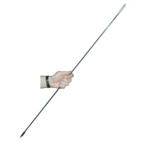 Cleaning Brush Extension Rod, 36" Long, 5/16"-18 Male and 1/8" NPT Male x 5/16"-18 Female Thd
