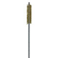 Brass Bristle, Power Driven (Double Spiral) Tube Brush, 1/2" Brush Diameter, 12" Length - Image 2