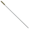 Brass Bristle, Power Driven (Double Spiral) Tube Brush, 3/8" Brush Diameter, 12" Length - Image 1
