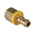 Hose Barb, 3/8″ Inside Diameter Push-On, 3/8″ Female NPT, Brass