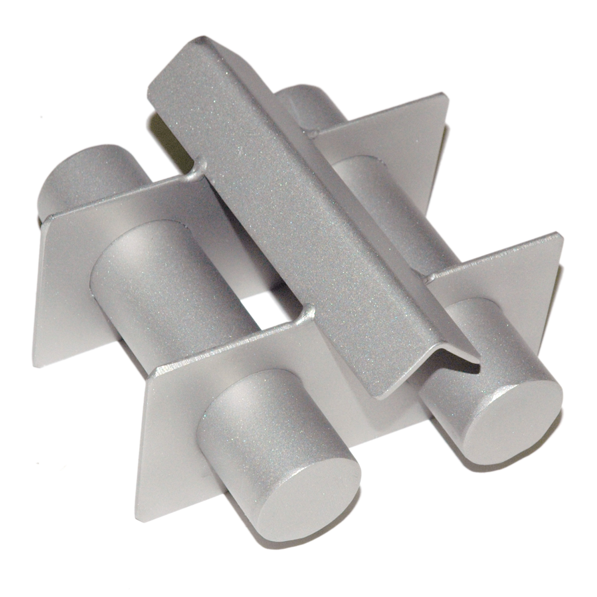 Hopper Magnet, Heavy Duty 4" Square, 304 - Image 1