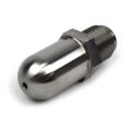 Nozzle Tip, FT, 2-3/4″ OAL, 7/8″-14, 1/2″ RO, 1/2″ Radius, 1/8″ Orifice.