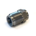 Nozzle Tip, FT, 1-1/2″ OAL, 7/8″-14, 1/2″ RO, 3/4″ Radius, 3/16″ Orifice.