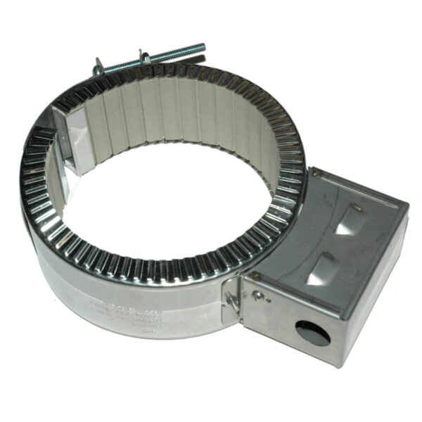 Heater Band, 5-1/2 to 6" Inside Diameter x 2-1/2" Wide, 240/480 Volt, 1400 Watts, Ceramic
