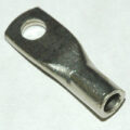 Wire Connector Lug, #8 Wire, #10 Stud, Crimp On, Nickel Plated, Sold Each