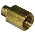 Plug, Water, 300 Series, 3/8" Passage, 1/2" NPT Female, Brass - Image 1