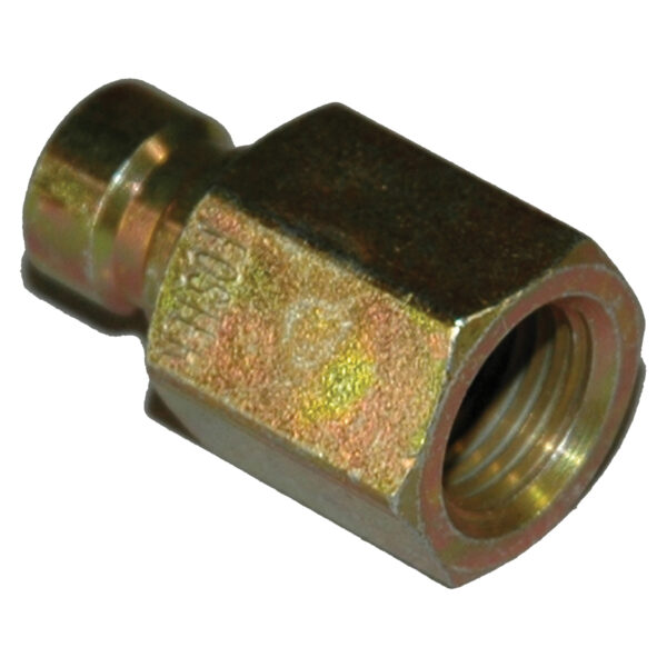 Plug, Water, 200 Series, 1/4" Passage, 1/8" NPT Female, Steel