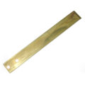 Flat Brass Scraper, 1″ Wide, 8″ Long