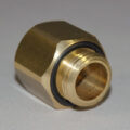 Hose Barb Adapter, 1/2″ Male BSPP