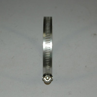 Hose Clamp, Worm Gear, Standard, 1/2" Wide Clamp # 48, Size Range: 2-1/2" to 3-1/2" Diameter