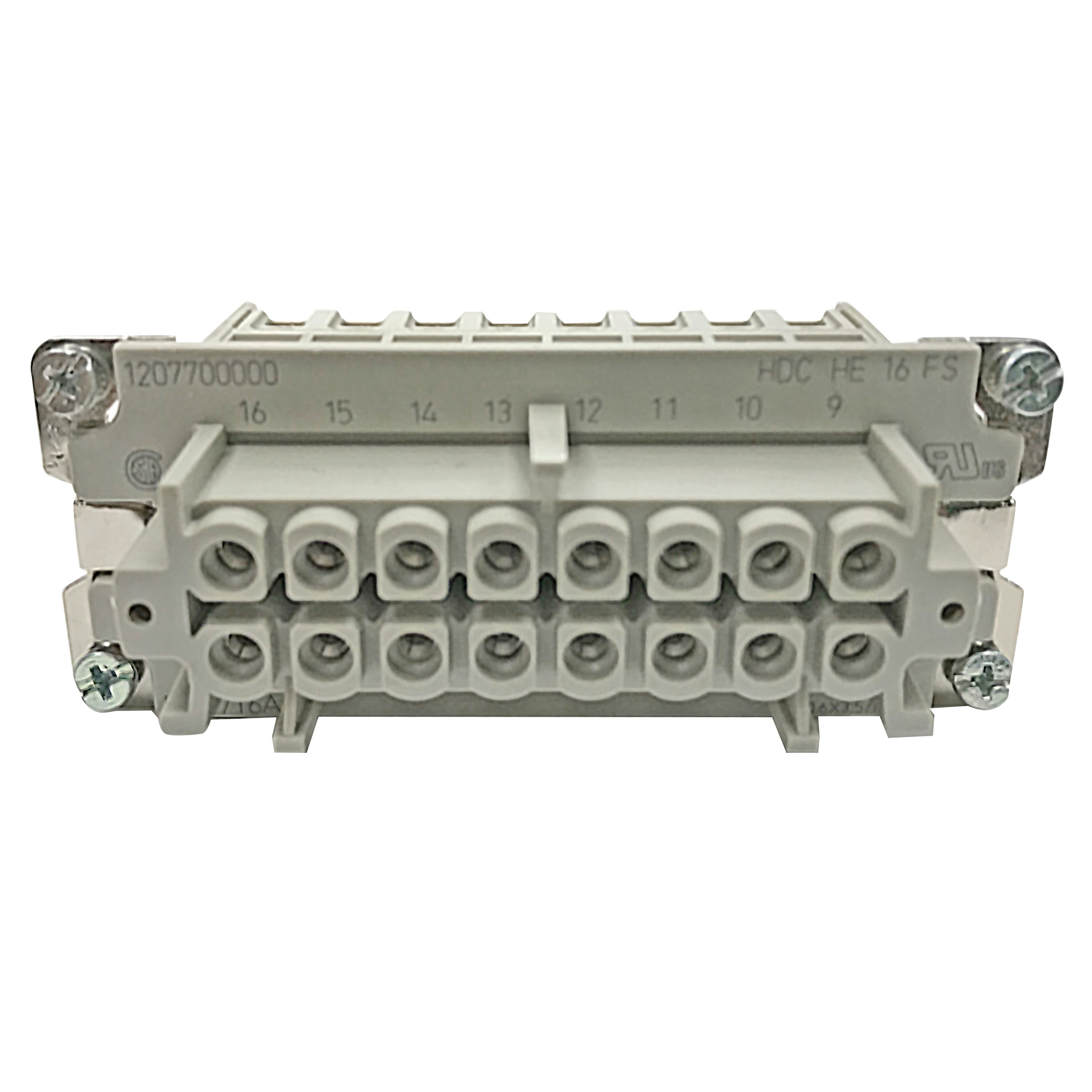 Plastic Female Insert withSocket Contacts - Image 1