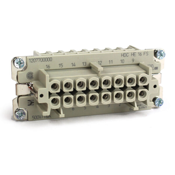 Plastic Female Insert withSocket Contacts