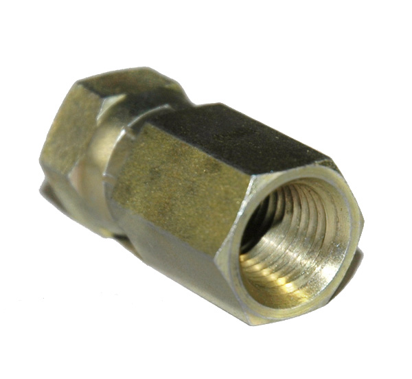 Swivel Fitting, 1/4" Female NPT, Zinc Plated