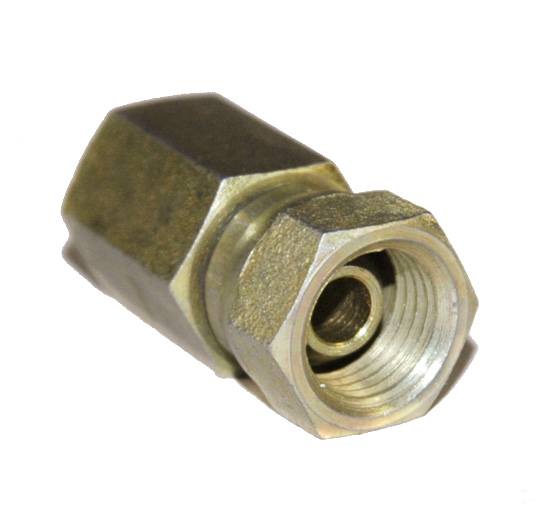 Swivel Fitting, 1/4" Female NPT, Zinc Plated
