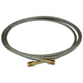 Hose, High Heat Resistant, PTFE, 8′ Long, Swaged 1/4″ Male NPT Fittings on Both Ends