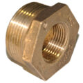 Bushing, Hex, 1-1/4" x 3/4" NPT, Bronze - Image 2