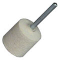 Mounted Felt Cylindrical Polishing Bob 3/4″ Diameter x 3/4″ Head Length x 1/8″ Diameter Shank, Hard