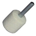 Mounted Felt Cylindrical Polishing Bob 1″ Diameter x 1″ Head Length x 1/4″ Diameter Shank Soft
