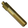 Plug, Water Extension, 200 Series, 1/4″ Passage, 4″ Length, 3/8″ NPT, Brass