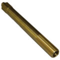 Plug, Water Extension, 200 Series, 1/4" Passage, 7" Length, 3/8" NPT, Brass - Image 1