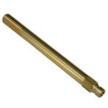 Plug, Water Extension, 300 Series, 3/8″ Passage, 8.5″ Length, 3/8″ NPT, Brass