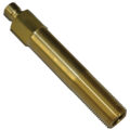 Plug, Water Extension, 300 Series, 3/8" Passage, 5.5" Length, 1/2" NPT, Brass - Image 2