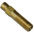 Plug, Water Extension, 500 Series, 1/2″ Passage, 4″ Length, 1/2″ NPT, Brass