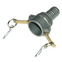 Cam & Groove Coupling, Type C 1-1/2" Aluminum, Female Coupler x Hose Shank