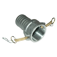 Cam & Groove Coupling, Type C 2-1/2" Aluminum, Female Coupler x Hose Shank