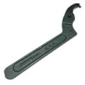 Spanner Wrench, Adjustable 2″ to 4-3/4″, 1/4″ Pin Diameter, 11-3/8″ Overall Length, Black Finish
