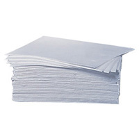 Absorbent Pad, Oil Only, Extra Heavy Weight, 16" x 20", White, 100 Per Bag