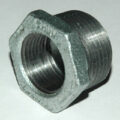 Bushing, Hex, 1" x 3/4" NPT, Galvanized Steel - Image 1