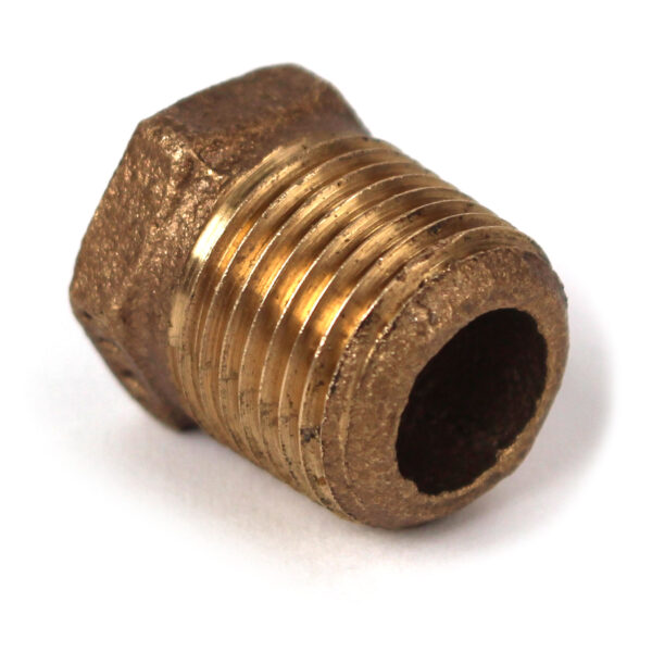 Bushing, Hex, 1/4" x 1/8" NPT, Bronze