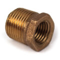 Bushing, Hex, 1/4" x 1/8" NPT, Bronze - Image 2