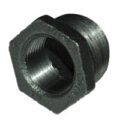 Bushing, Hex, 1" x 3/4" NPT, Black Steel - Image 2