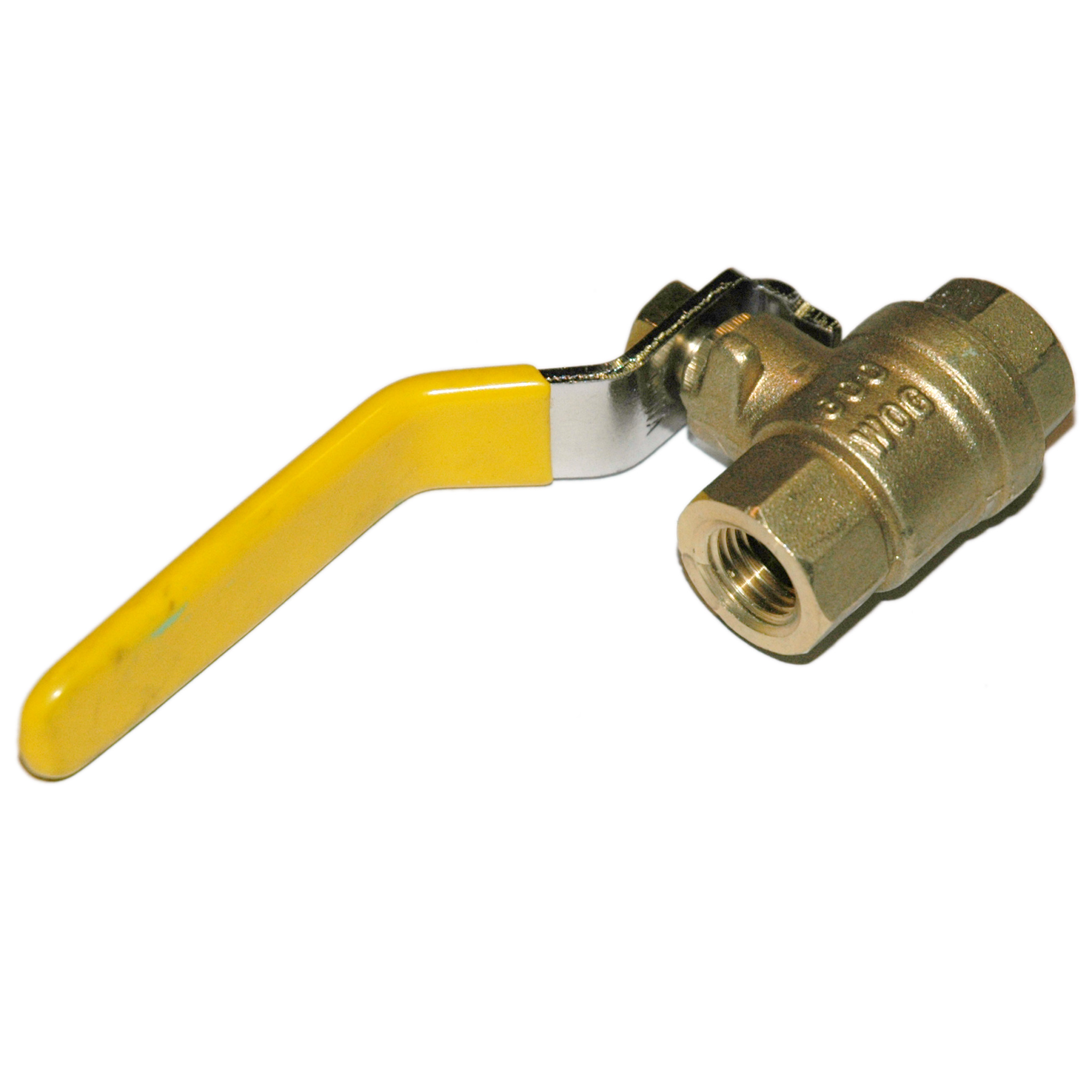 Ball Valve, 1/4", Female NPT, Econo Line, Full Port, Brass - Image 2